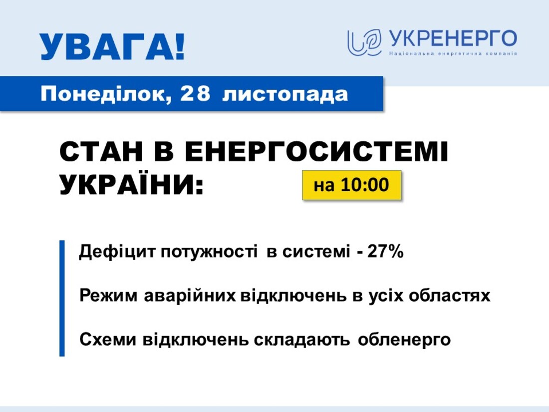 Зупинилося кілька блоків електростанцій: по всій Україні екстрено відключають світло