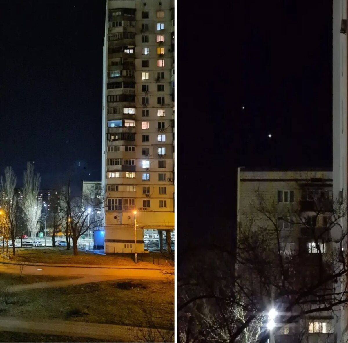 Дві яскраві цятки над Києвом налякали містян - науковець пояснив незвичне небесне явище