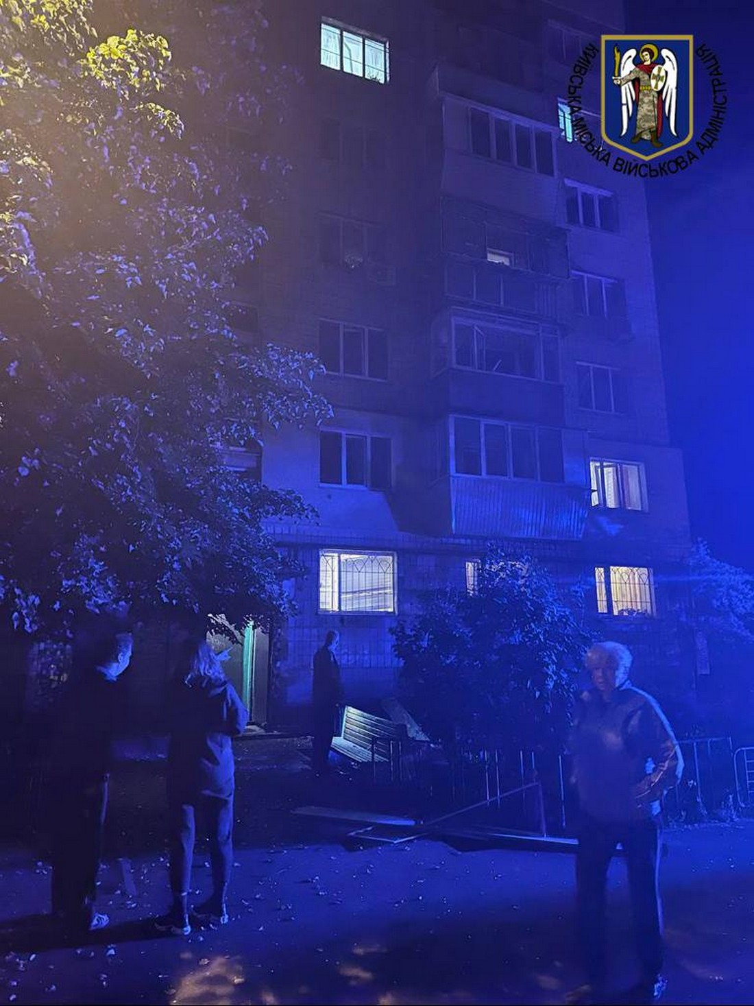 Пошкоджений будинок в Деснянському районі