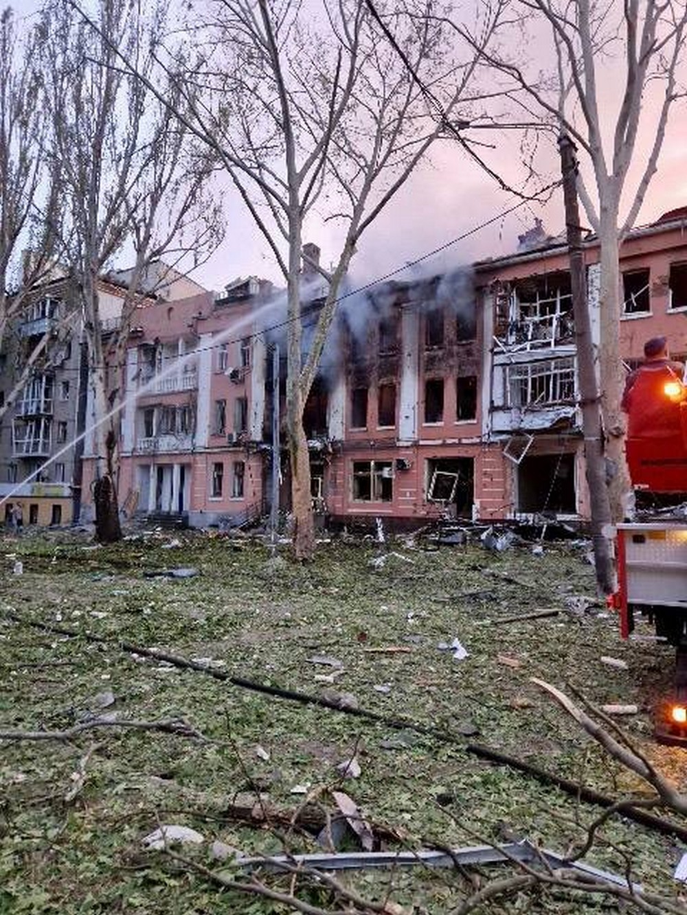 фото наслідків удару по Миколаєву в ніч на 20 липня