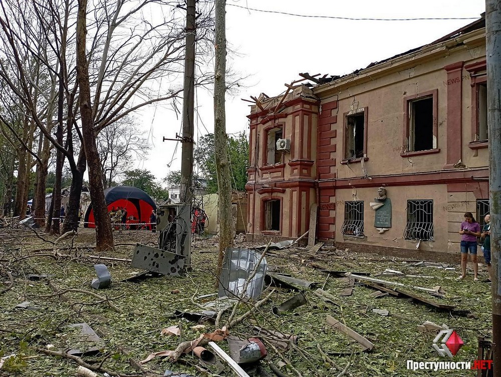 фото наслідків удару по Миколаєву в ніч на 20 липня