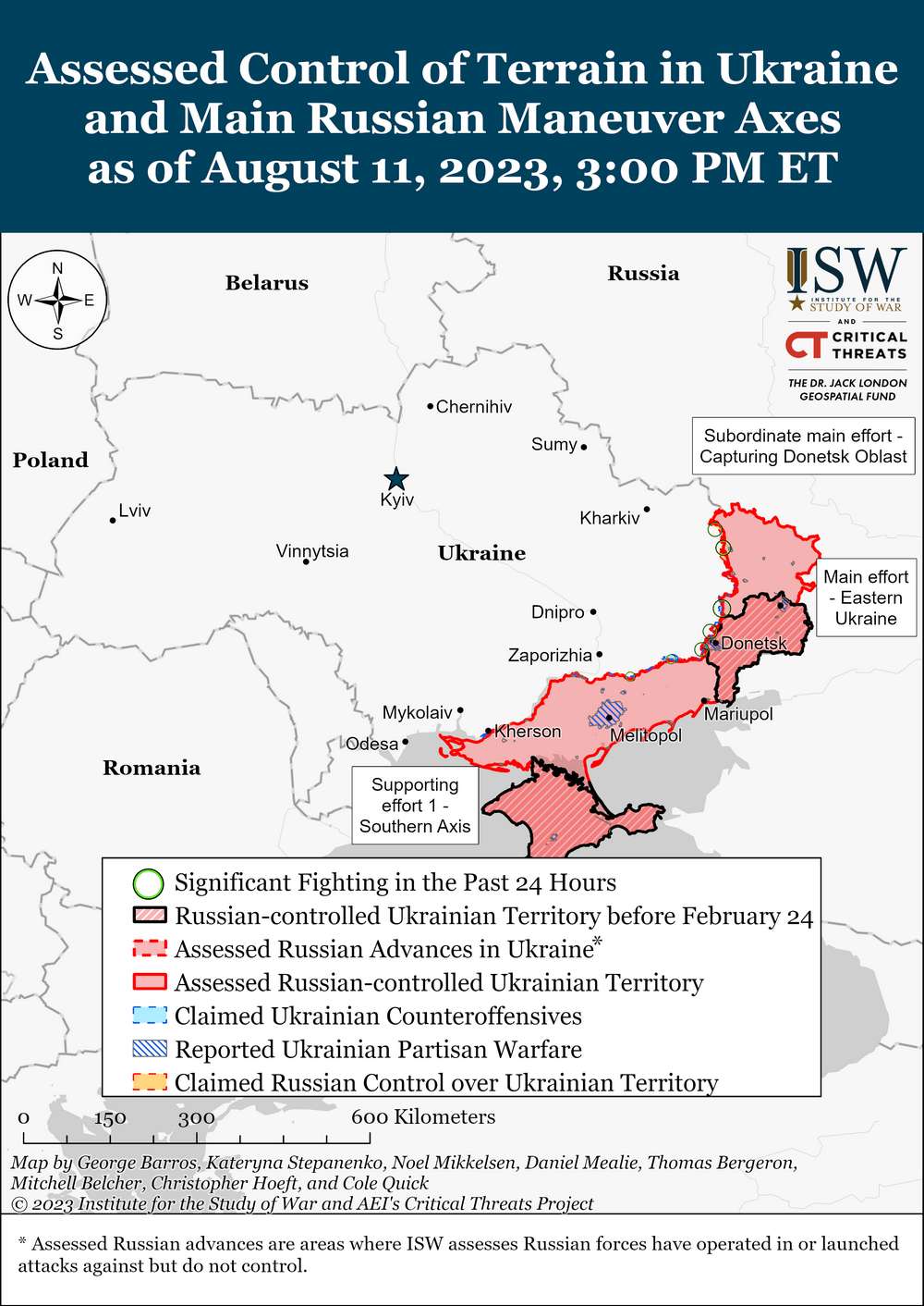 ЗСУ досягли тактично значущих успіхів на Запоріжжі – ISW