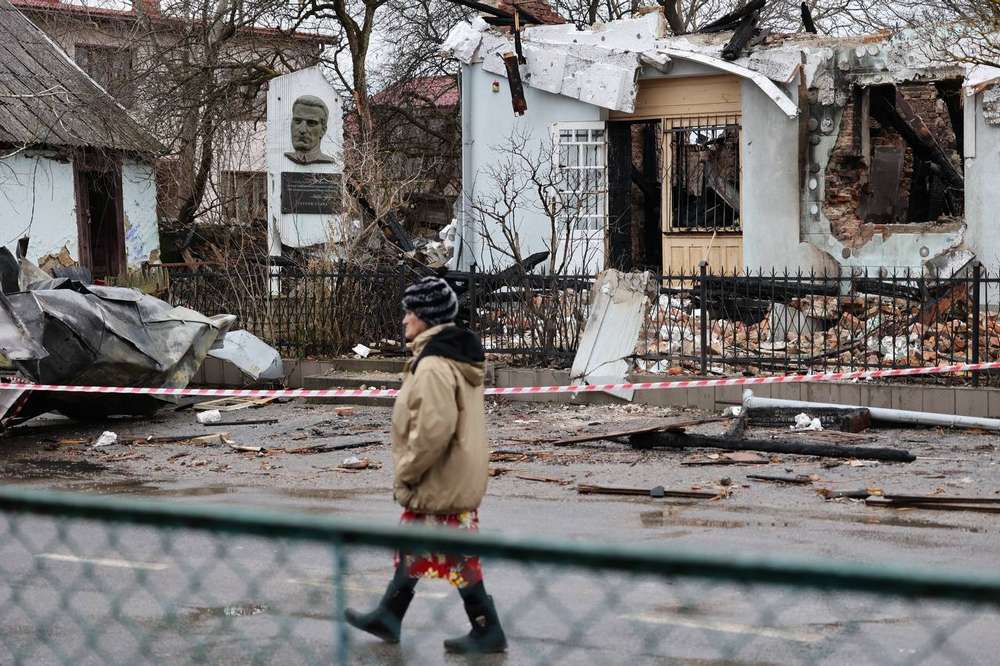 У День народження Бандери росіяни зруйнували його університет і знищили музей Шухевича (фото)