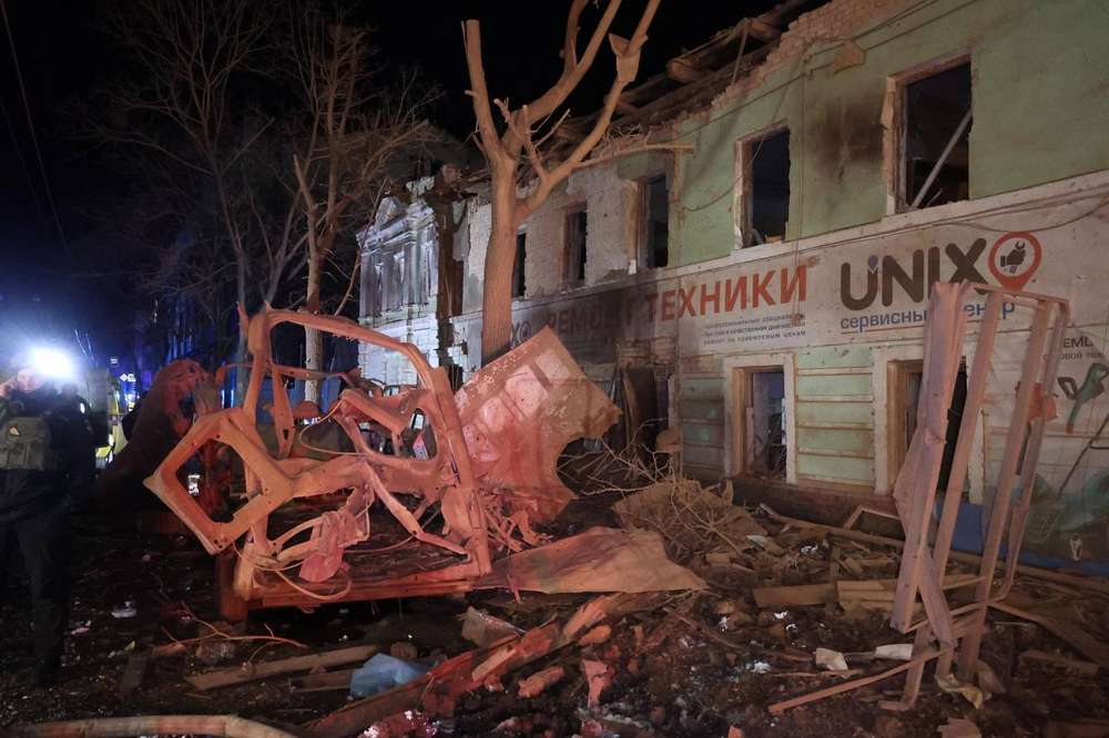 Нічна повітряна атака 17 січня