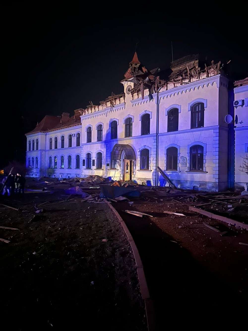 пожежу в університеті ліквідовано
