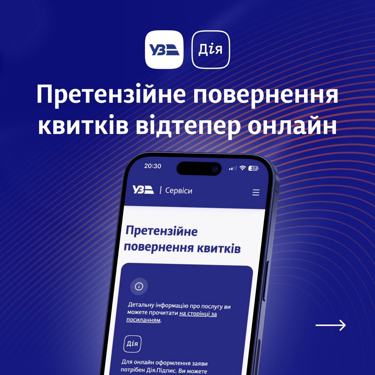 онлайн-сервіс претензійного повернення квитків