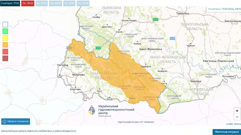погода в Україні