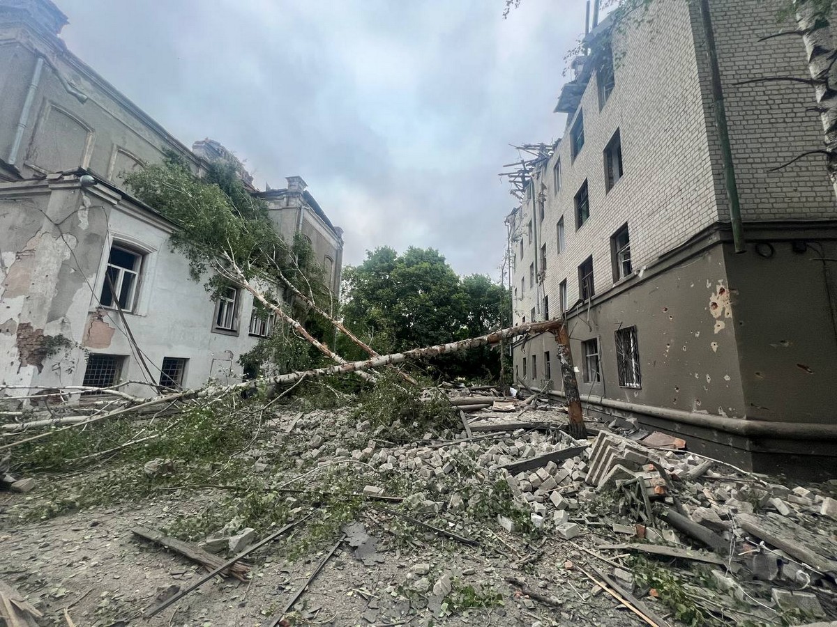 фото наслідків атаки на Малоданилівську громаду