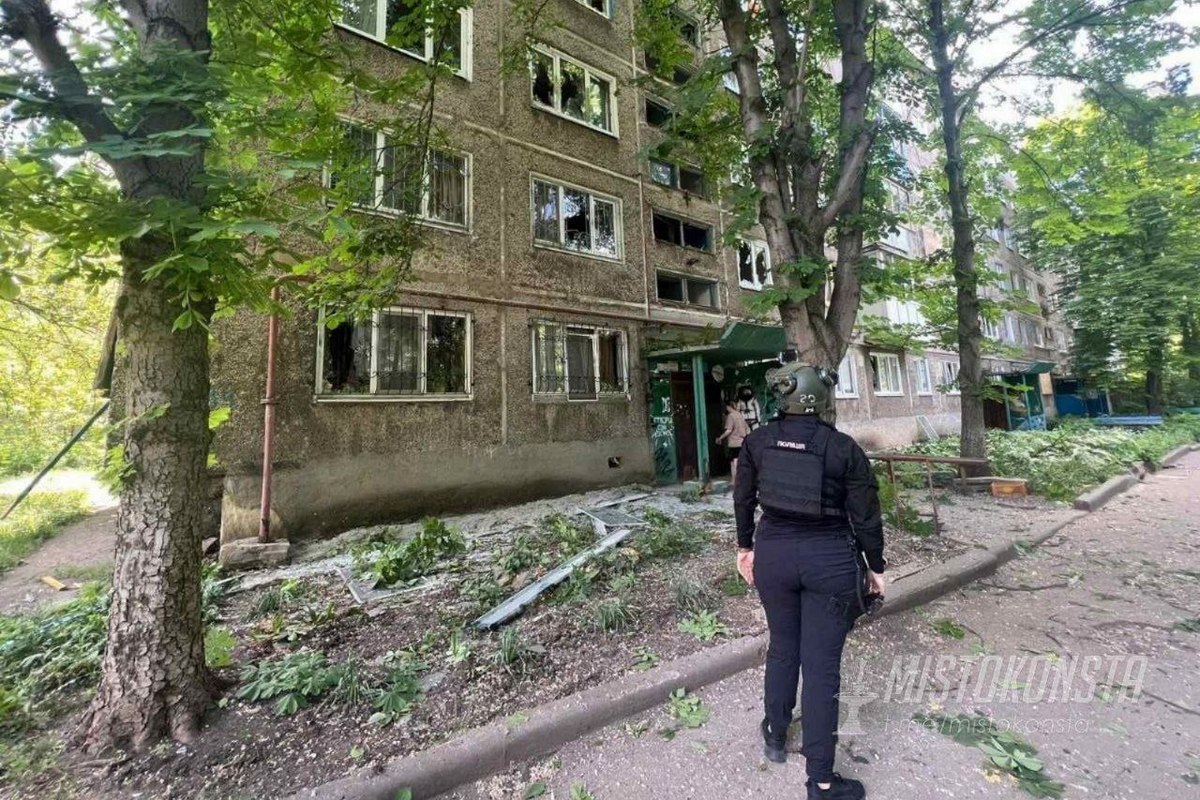 4 людини поранено, є руйнування – обстріл Костянтинівки 6 травня 2024 року	