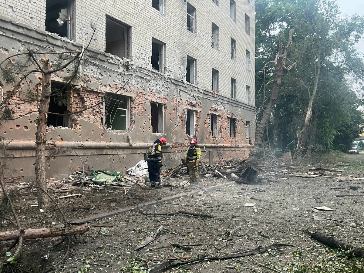 фото наслідків атаки на Малоданилівську громаду