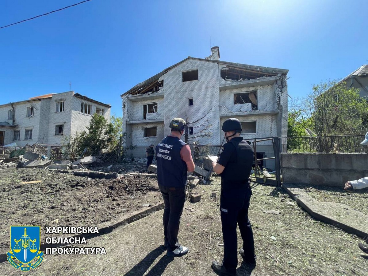 Фото наслідків удару по Харкову