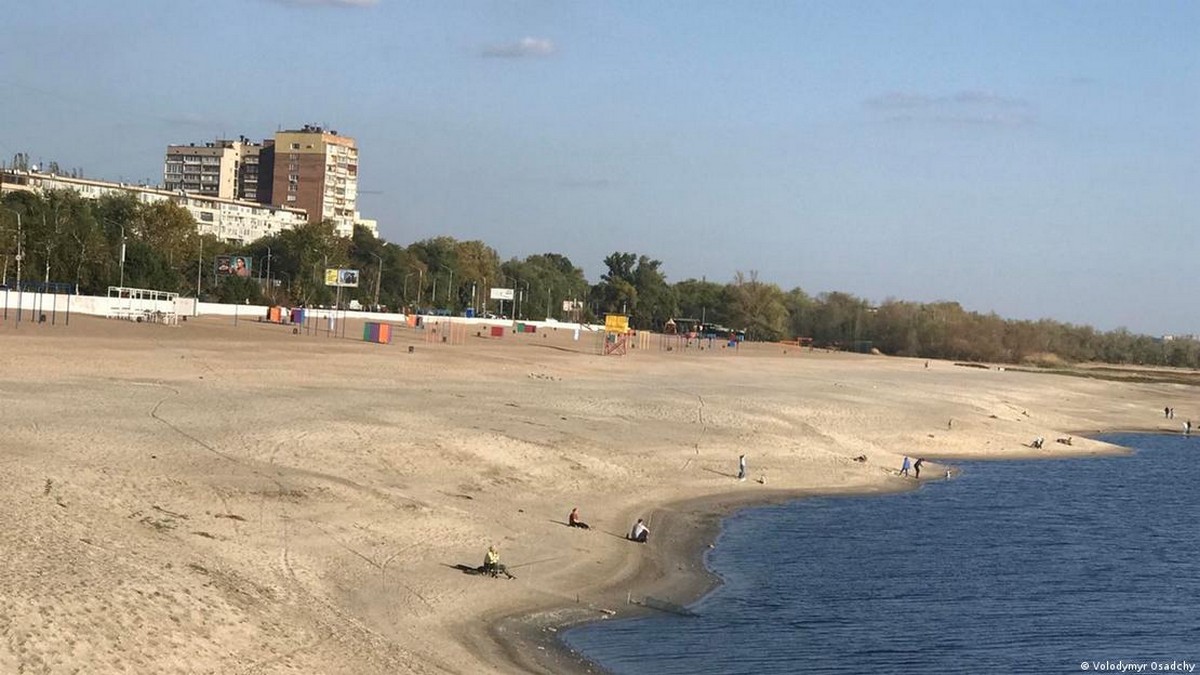 Щороку Каховське водосховище наповнюватиметься водою, але рівень небезпеки коричневий