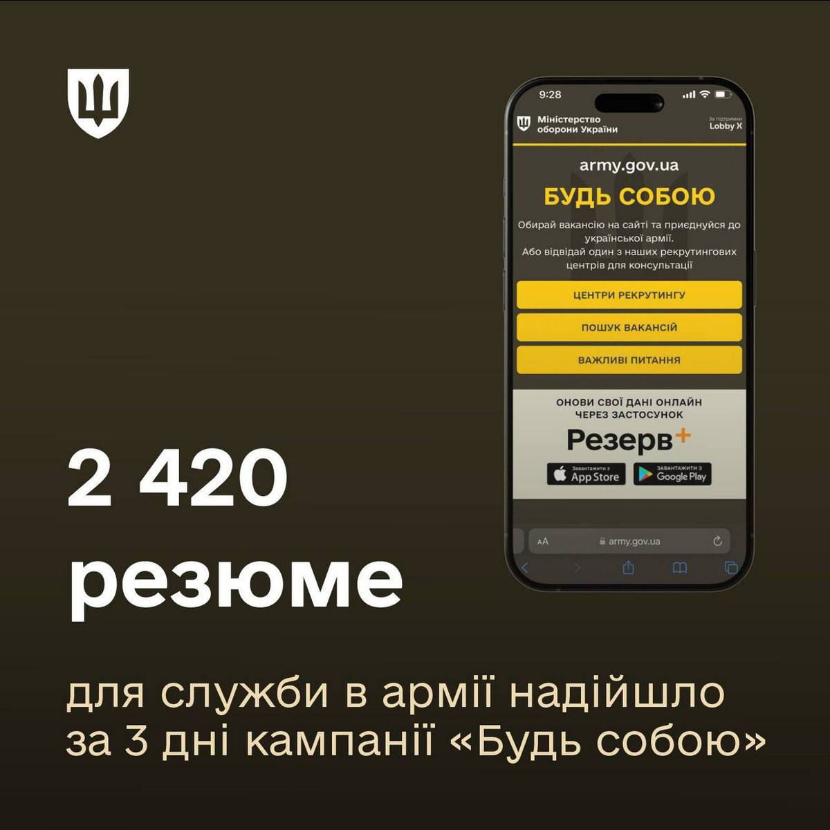 Найпопулярніші вакансії у ЗСУ, на які українці масово відправляють резюме