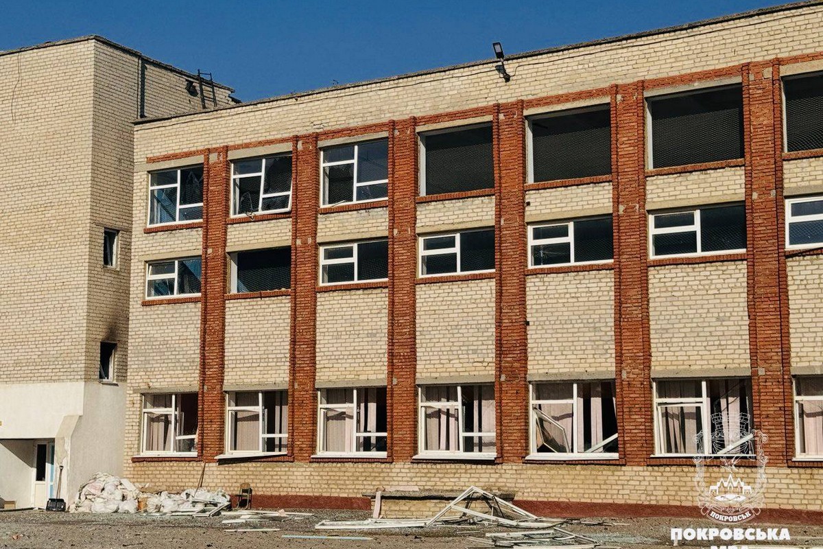 На Донеччині 5 загиблих і 7 поранених за добу, у Покровську зруйновано чергову школу