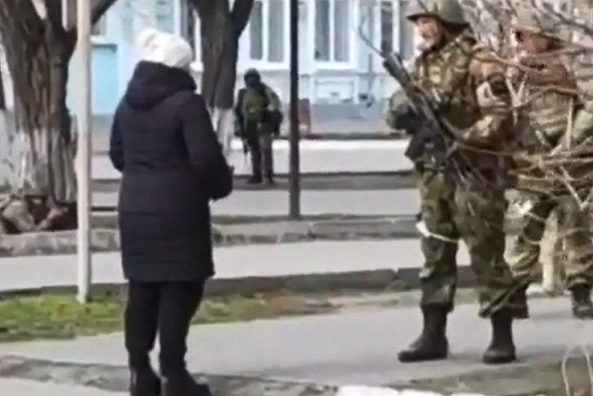 Смілива жінка з Генічеська, яка
