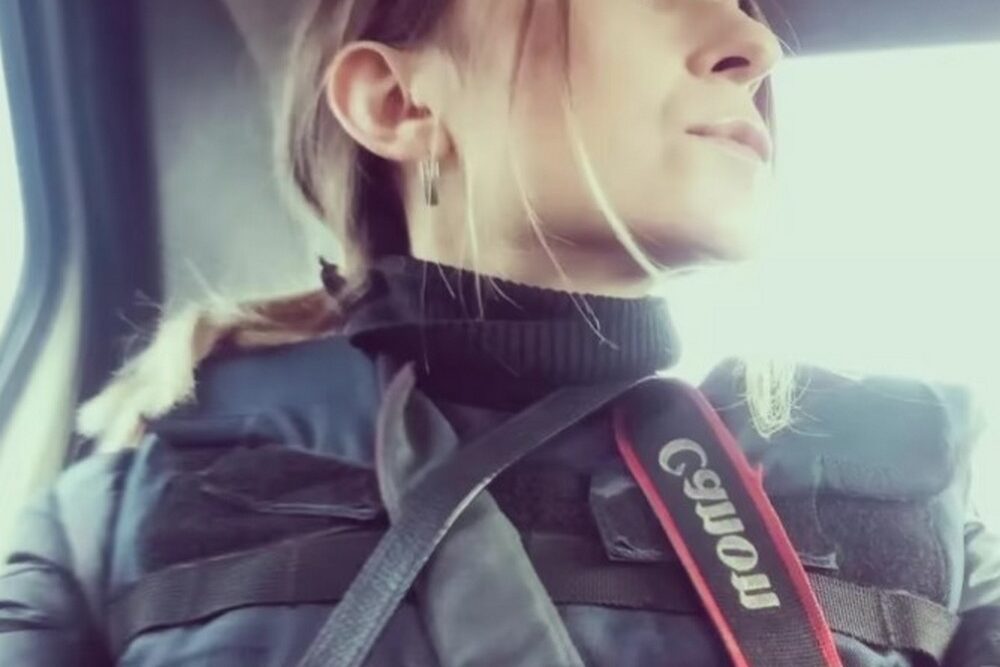 Фото зробила сама Вікторія в місті Щастя на Луганщині 23 лютого 2022 року, за день до повномасштабного вторгнення 