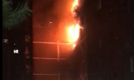 Курськ у вогні був цієї ночі: російське місто масовано атакували безпілотники (фото, відео)