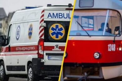 Водій не помітив, що пенсіонерку затиснуло у дверях, і почав рух: у Дніпрі 87-річна жінка опинилася під колесами трамвая