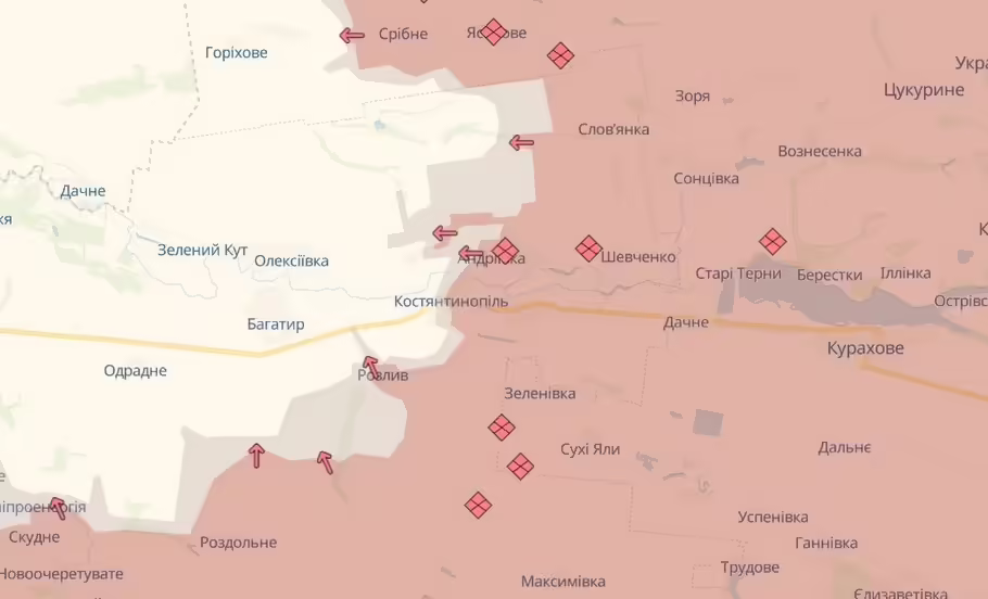 Обстановка на фронті 18 квітня: ворог просунувся на Новопавлівському напрямку, лютує під Покровськом, втратив ще 1530 солдат