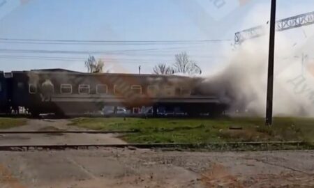 Спалахнув вагон потягу №115 Суми-Київ: є загиблий (відео)