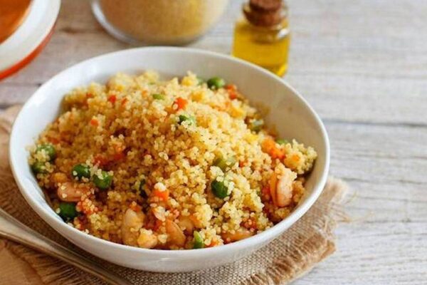 кускус з курятиною та овочами
