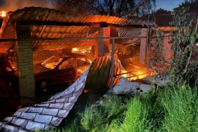 Нічна масована повітряна атака 16 травня: є постраждалі, виникли пожежі – все, що відомо (фото)