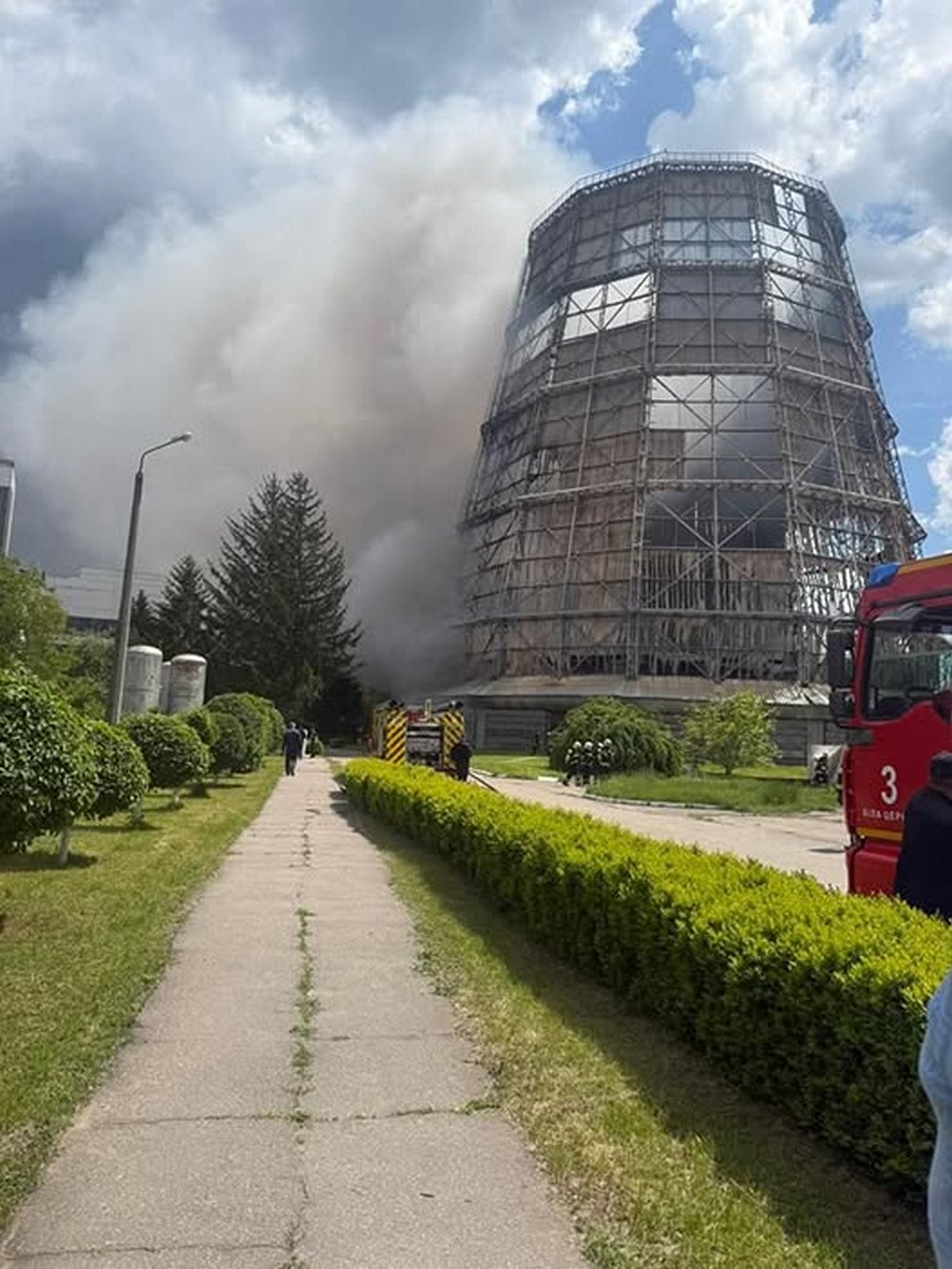 На ТЕЦ у Білій Церкві спалахнула пожежа – що відомо