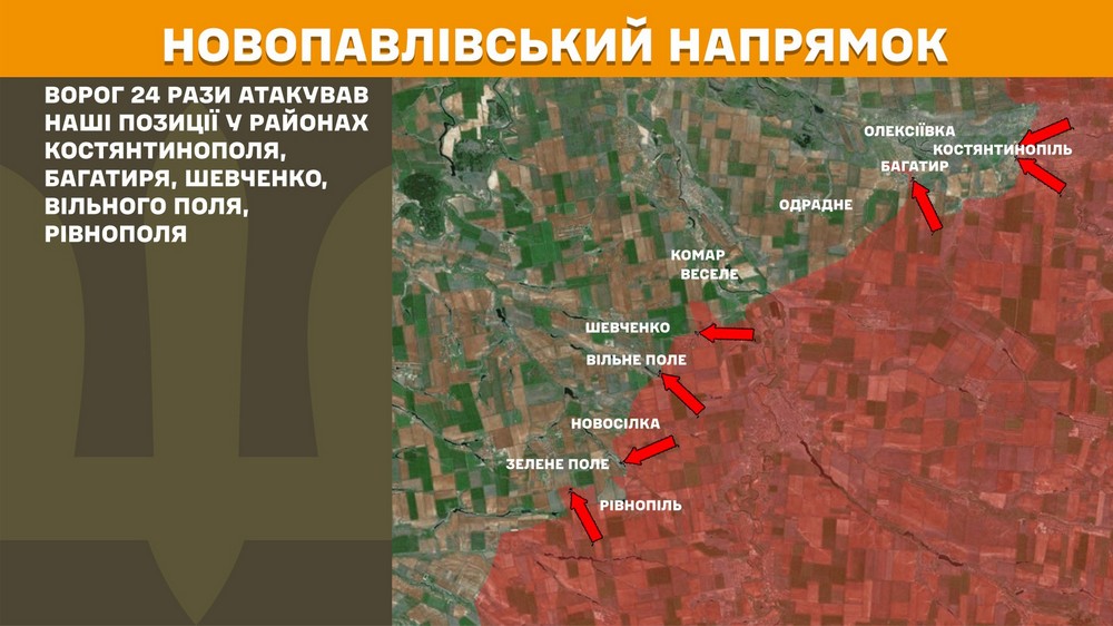 Обстановка на фронті 19 травня: ворог просунувся на Запоріжжі і Донеччині, відбулося 175 боєзіткнень