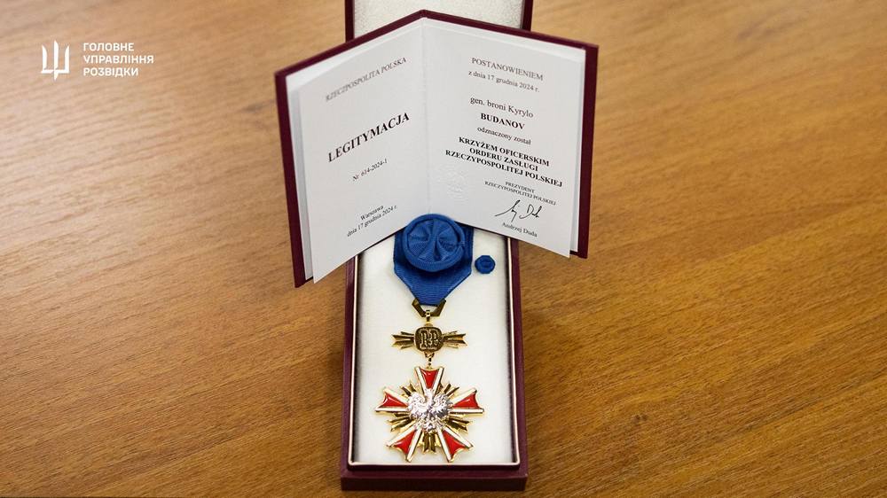 Буданова у Польщі нагородили найвищою державною нагородою – подробиці