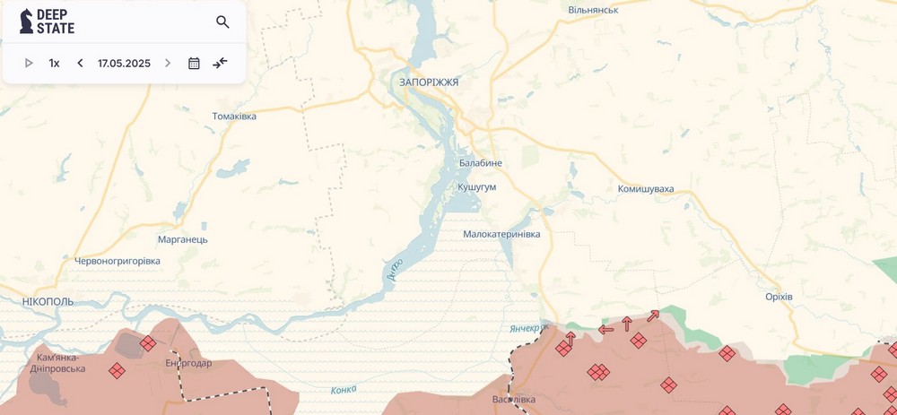 Обстановка на фронті 19 травня: ворог просунувся на Запоріжжі і Донеччині, відбулося 175 боєзіткнень