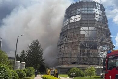 На ТЕЦ у Білій Церкві спалахнула пожежа – що відомо