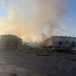 Є поранені, зруйновано клініу, будинки,