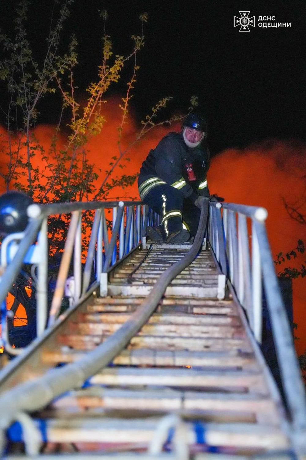 Фото наслідків атаки на Одещину