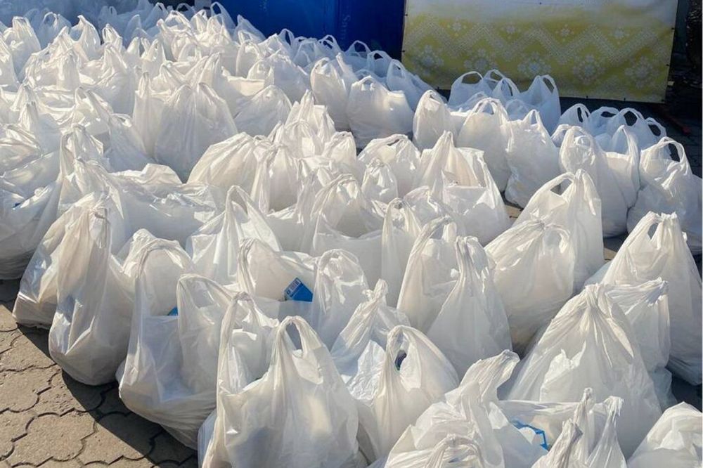 Гуманітарна допомога у Дніпрі від “Елеос Донецьк” – можна отримати продуктові набори