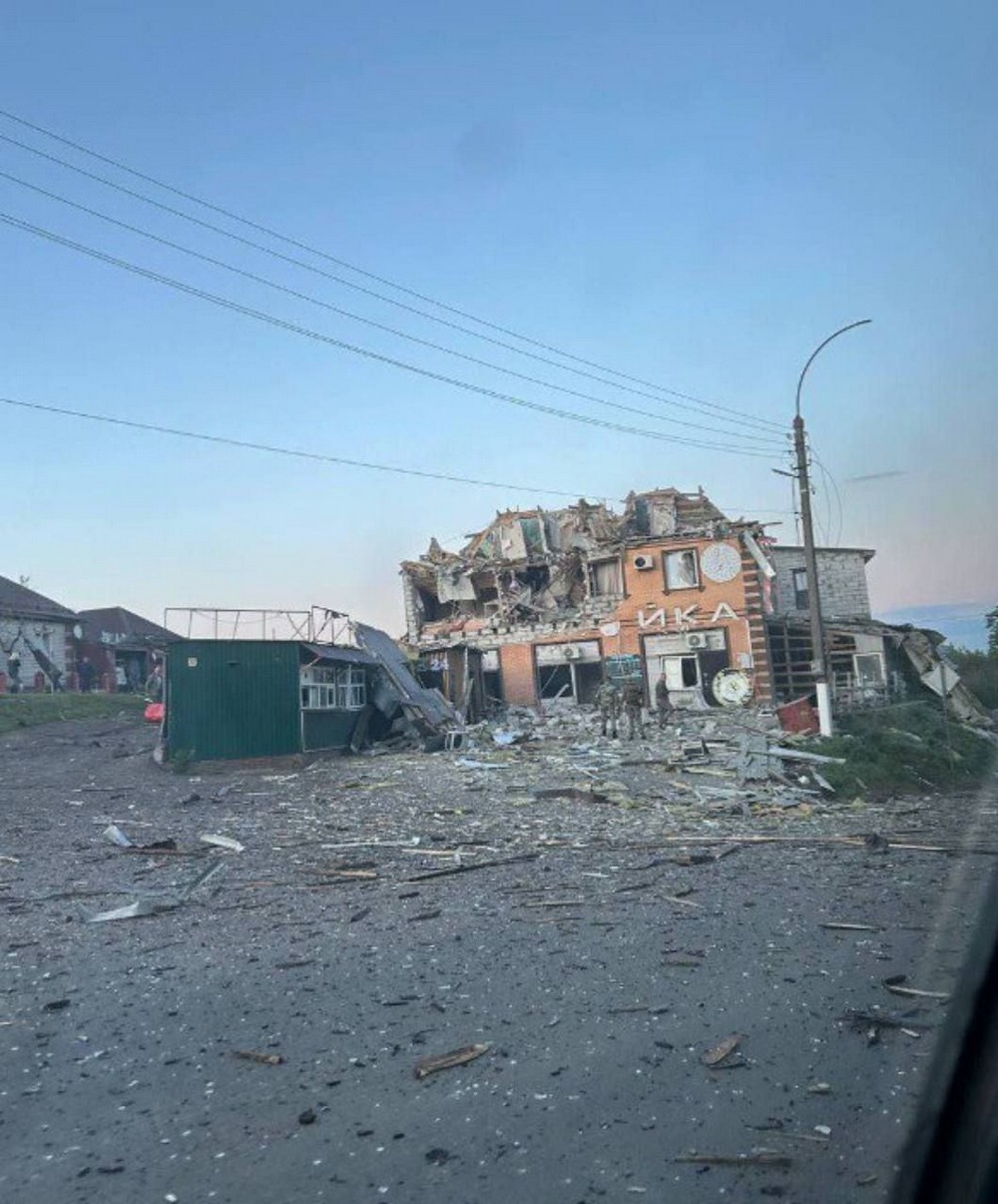 уражено готель у Рильську