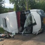 Перекинулася маршрутка з пасажирами: у ДТП на Сумщині серед постраждалих четверо дітей