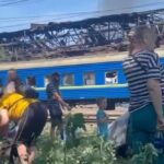 Ракетний удар по потягу «Одеса-Запоріжжя»