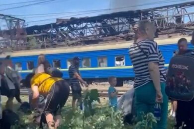 Ракетний удар по потягу «Одеса-Запоріжжя»