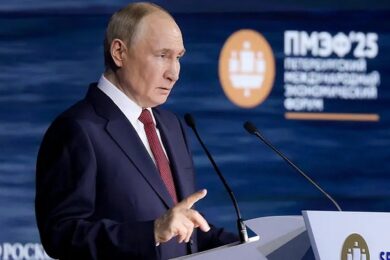 «Де ступає нога російського солдата, то – наше, бо росіяни і українці є одним народом» – нова заява Путіна про Україну