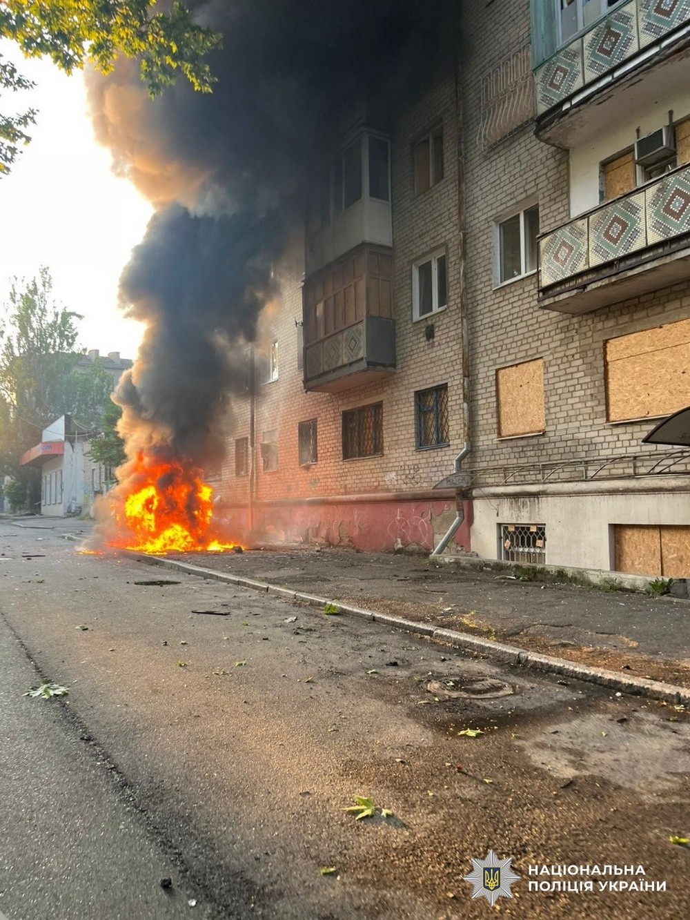 Наслідки обстрілів Херсонщини: фото