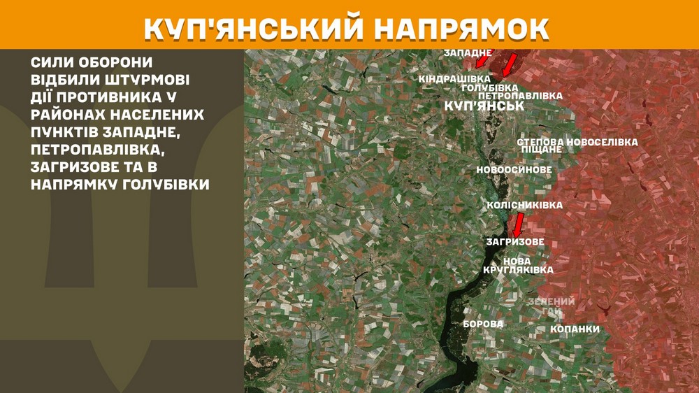 Обстановка на фронті 6 червня: ворог раптово розпочав наступ на спокійній ділянці Запоріжжя, до кордону з Дніпропетровщиною 500 м, окуповано ще два села