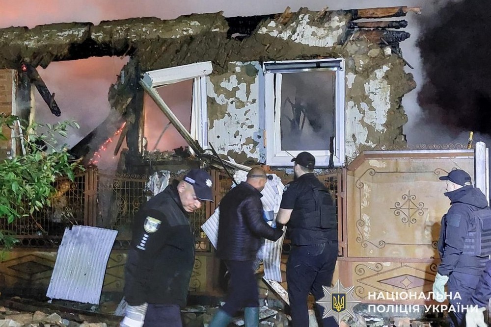 Ще фото наслідків атаки на Прилуки