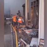 Згоріло щонайменше 100 тонн вантажу – росіяни знищили хаб з гуманітаркою у Запоріжжі