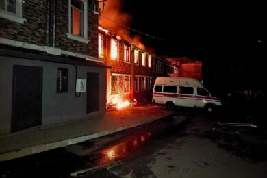 Нічна повітряна атака на Україну