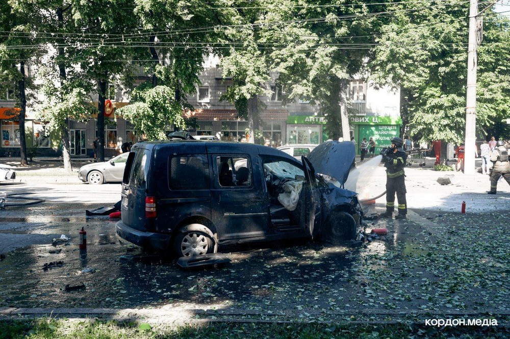 Окупанти вдарили по Сумах з РСЗВ: фото