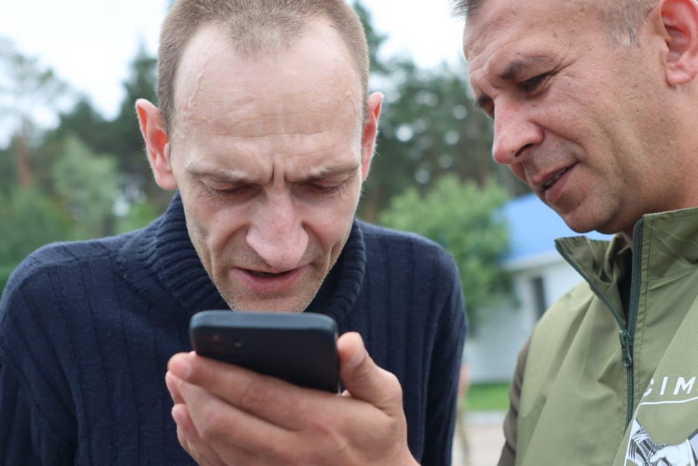 Фото з обміну полоненими 12 червня