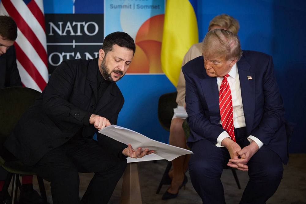Відбулася зустріч Зеленського і Трампа 25 червня: що відомо, заяви президентів