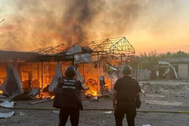 Нічна повітряна атака 23 липня: є постраждалі, виникли пожежі – все, що відомо (фото)
