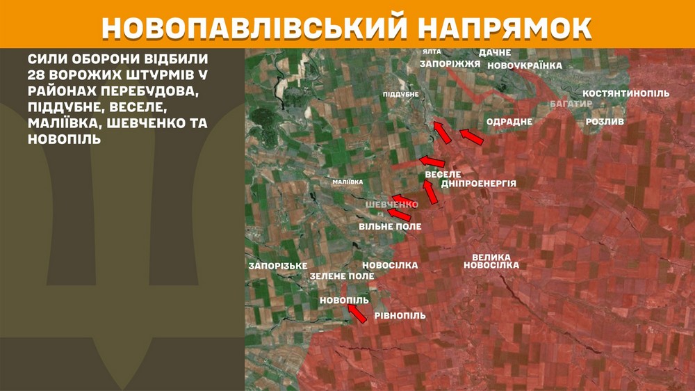Обстановка на фронті 2 липня: ворог окупував Коптеве, просунувся ще на 7 ділянках, втратив 1110 солдатів за добута у Нікополі: відкрито вакансію у виконкомі