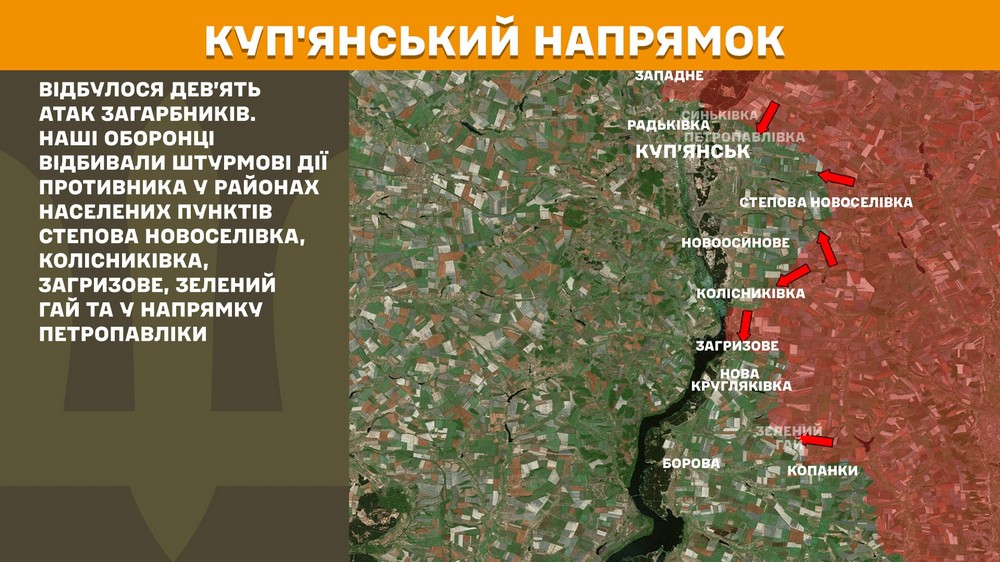 Ситуація на окремих напрямках